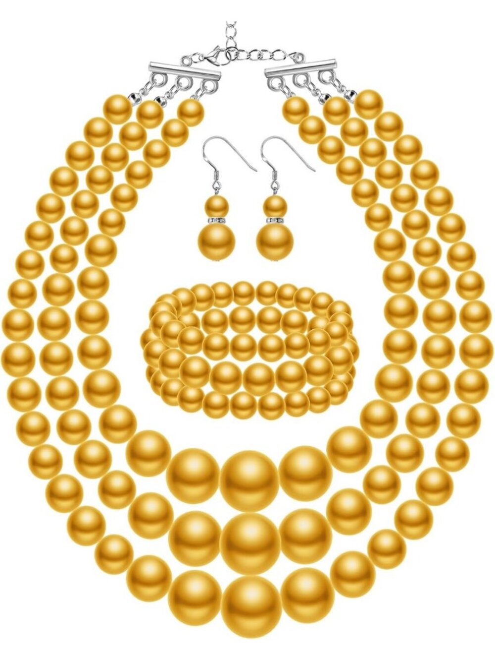 Elegant Pearl Jewelry Set for Women - Perfect Gift for 20s, Chic Accessories